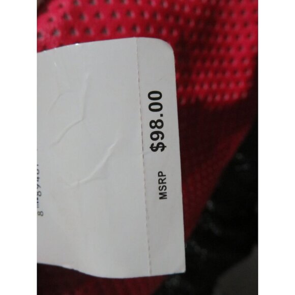 Betsey Johnson Perforated Laser Cut Leather Butterfly Charm Tote Barbie Pink - Picture 13 of 15